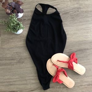 NWOT Racerback Bodysuit